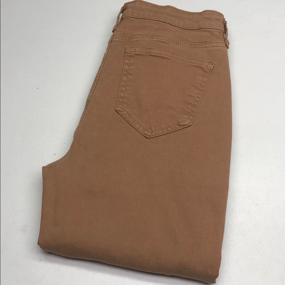 LIKE NEW DAVID BITTON HANNAH HIGH-RISE STRETCH SKINNY TAN JEANS 4/27x28 ⭐️